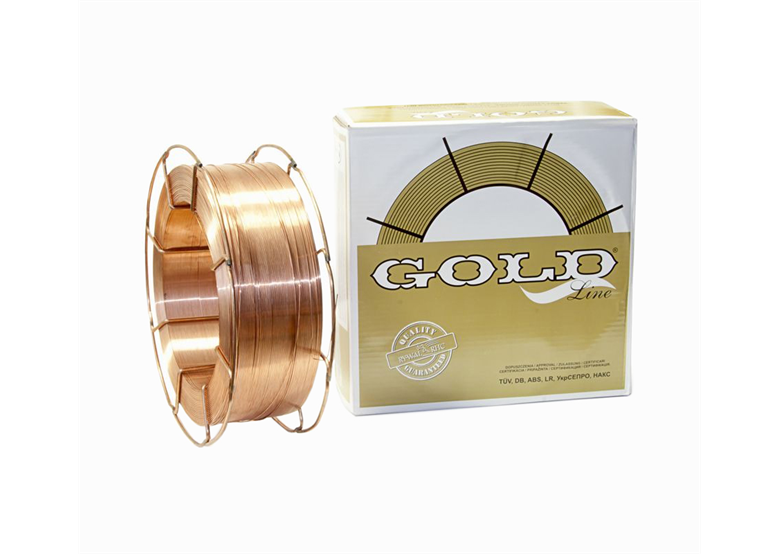 Drut spawalniczy G3SI1 GOLD 15kg 0,8mm Gold PR.SALD FI0,8