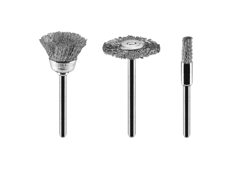 Szczotki stalowe, 3szt. Graphite 55H066