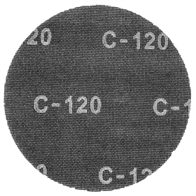 Siatka ścierna na rzep, 225mm, K120, do 59G260, 10szt. Graphite 55H745