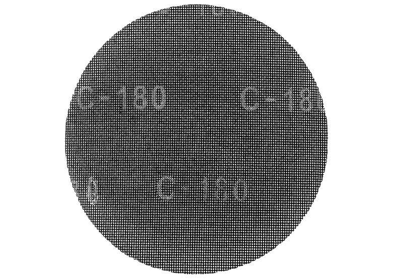 Siatka ścierna na rzep, 225mm, K180, do 59G260, 10szt. Graphite 55H746