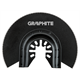 Tarcza półokrągła Graphite 56H062
