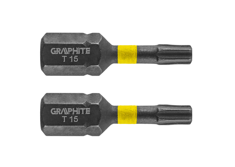 Bity udarowe TX15x25mm, 2szt. Graphite 56H512