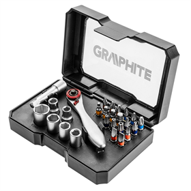Końcówki wkrętakowe Graphite 56H604
