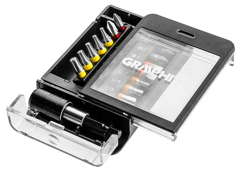 Końcówki wkrętakowe Graphite 56H616