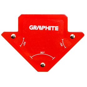 Spawalniczy kątownik magnetyczny 82x120x13mm Graphite 56H901