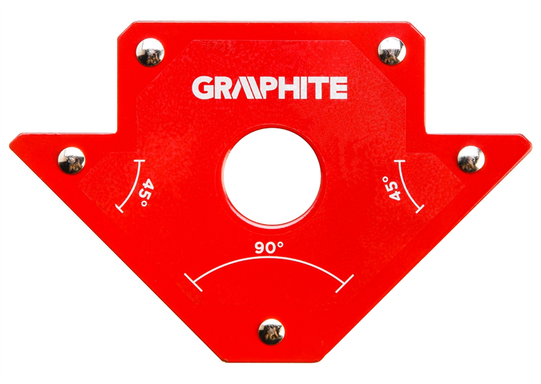 Spawalniczy kątownik magnetyczny 102x155x17mm Graphite 56H902