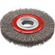 Szczotka druciana tarczowa 125x20mm, INOX Graphite 57H592