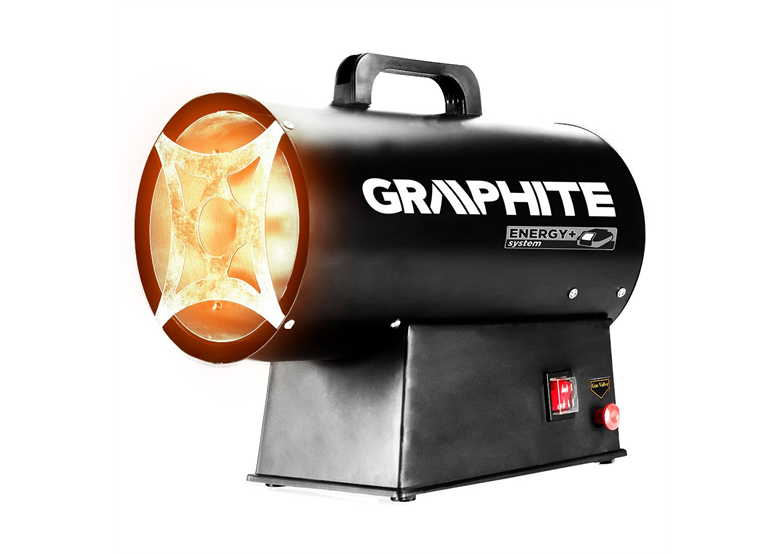 Nagrzewnica gazowa akumulatorowa 15kW Graphite 58GE100