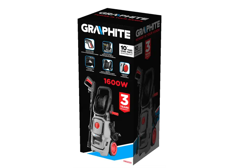 Myjka ciśnieniowa Graphite 59G620 | Narzedzia.pl