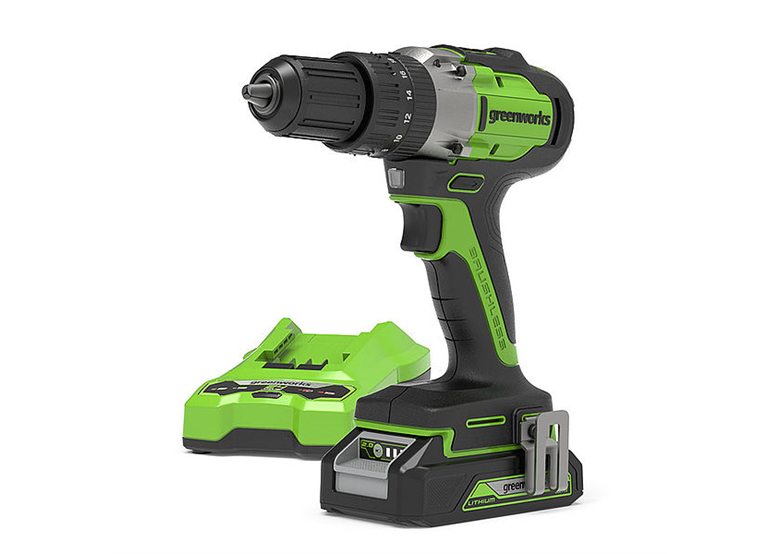 Wiertarko-wkrętarka Greenworks GD24DD60K2