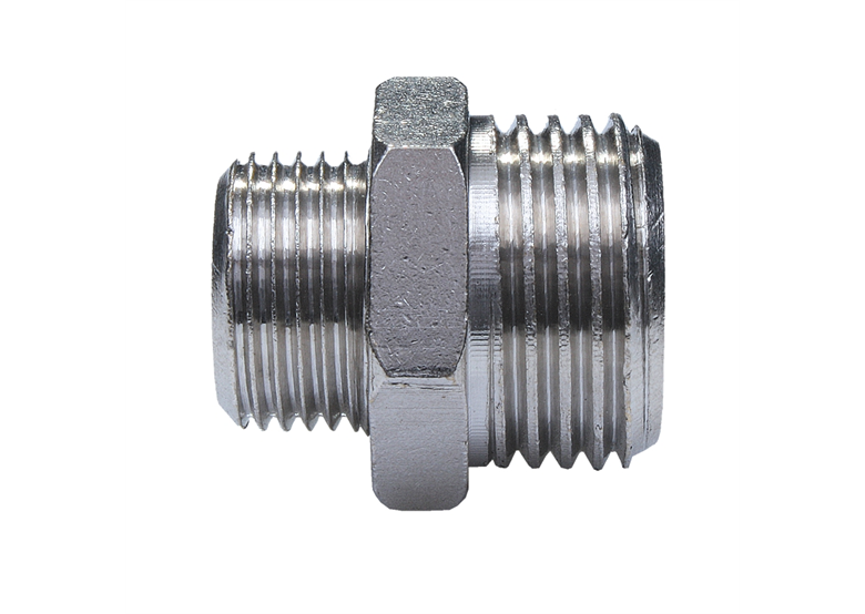 Nypel redukcyjny 1/2"x 3/8"z/z Gudepol AO5038