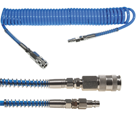 Przewód spiralny kpl.+PU 5x8x6m Gudepol AO5086