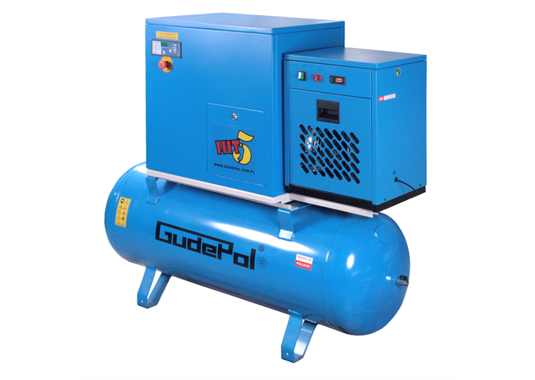 Kompresor śrubowy Gudepol GD-HIT5/10/270VT