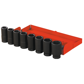 Nasadki udarowe 3/4" (8szt.) Gudepol NO1051