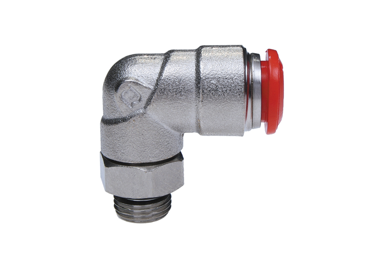 Złącze kolanko 6mm 1/8" Gudepol ZM6106