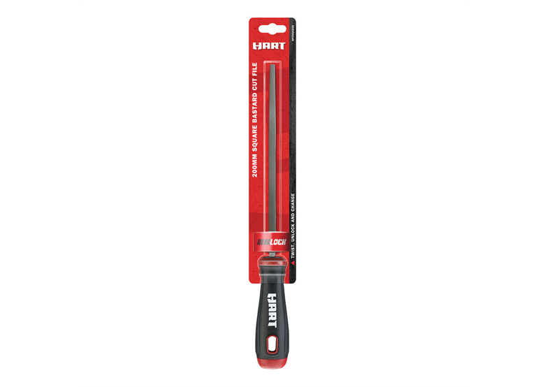 Pilnik zdzierak kwadratowy 200x4mm Hart HFCSQ4200