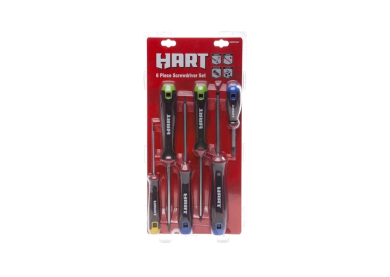 Zestaw wkrętaków 6szt. Hart HSD6PCS