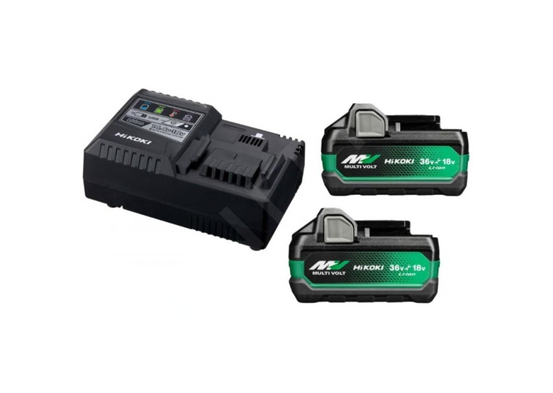 Dwa akumulatory MultiVolt 36/18V, 4.0/8.0Ah Hikoki BSL36B18X x 2