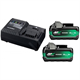 Dwa akumulatory MultiVolt 36/18V, 4.0/8.0Ah Hikoki BSL36B18X x 2