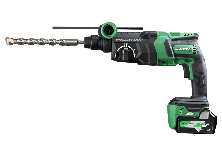 Młot udarowo-obrotowy SDS-Plus Hikoki DH36DPE WRZ 2x2,5Ah HIT-SYSTEM HSC4