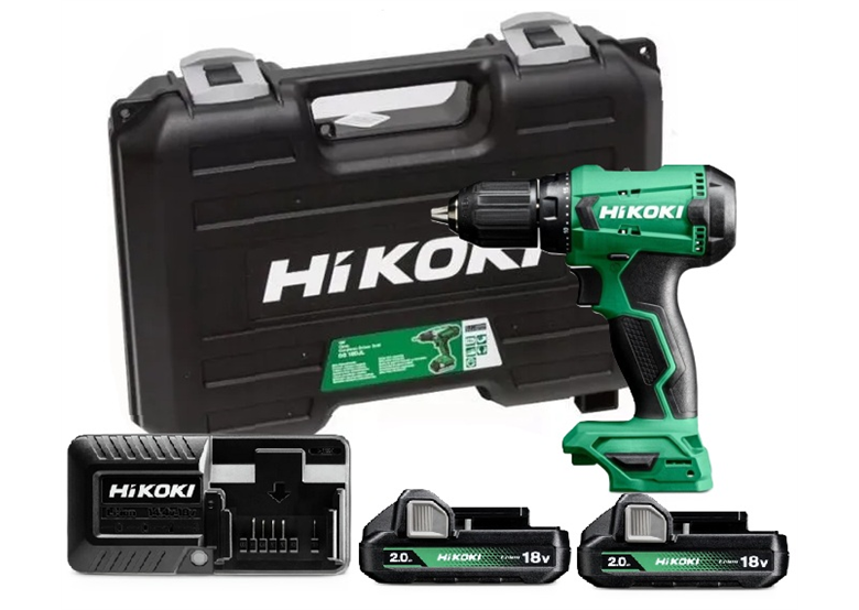 Wiertarko -wkrętarka Hikoki DS18DA WCZ 2x2.0Ah