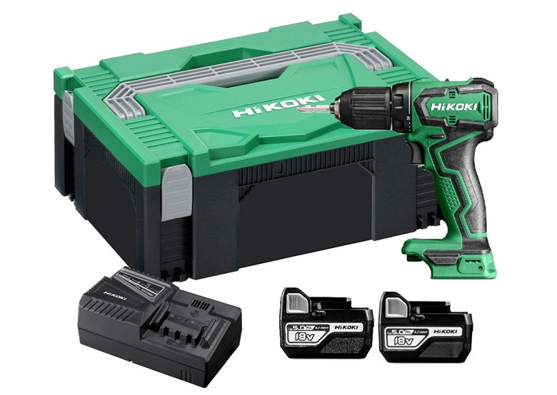 Wiertarko-wkrętarka Hikoki DS18DD WPZ 2x5.0Ah