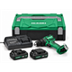 Wiertarko-wkrętarka Hikoki DS18DD WRZ 2x2.0Ah