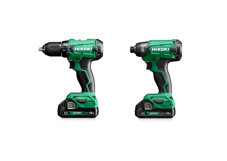 Zestaw elektronarzędzi 18V Hikoki KC18DAWAZ 2x2.0Ah