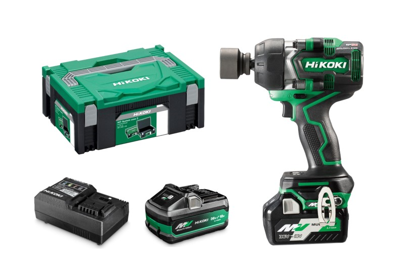 Klucz udarowy Hikoki MULTI VOLT 36V WR36DEWRZ 2x2.5Ah