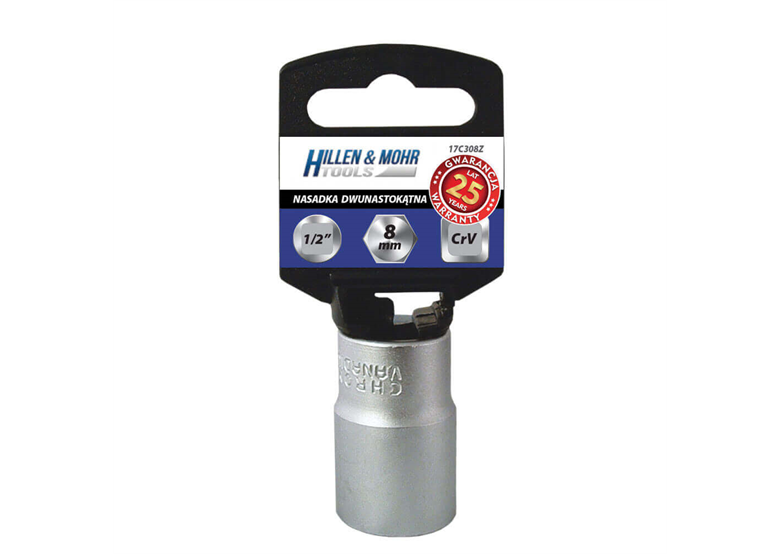 Nasadka 12kąt 1/2"" 13 mm z przywieszką Hillen&Mohr Tools 17C313Z