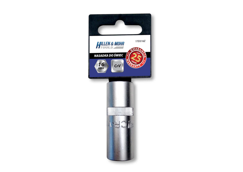 Nasadka do świec 16mm z przywieszką Hillen&Mohr Tools 17D316Z