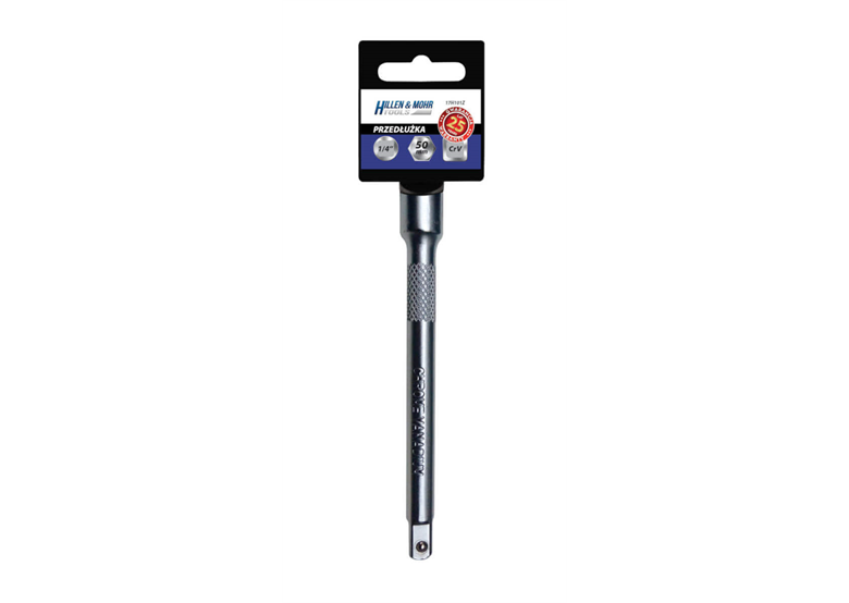 Przedłużka CrV 1/4"" dł. 75mm z przywieszką Hillen&Mohr Tools 17H102Z