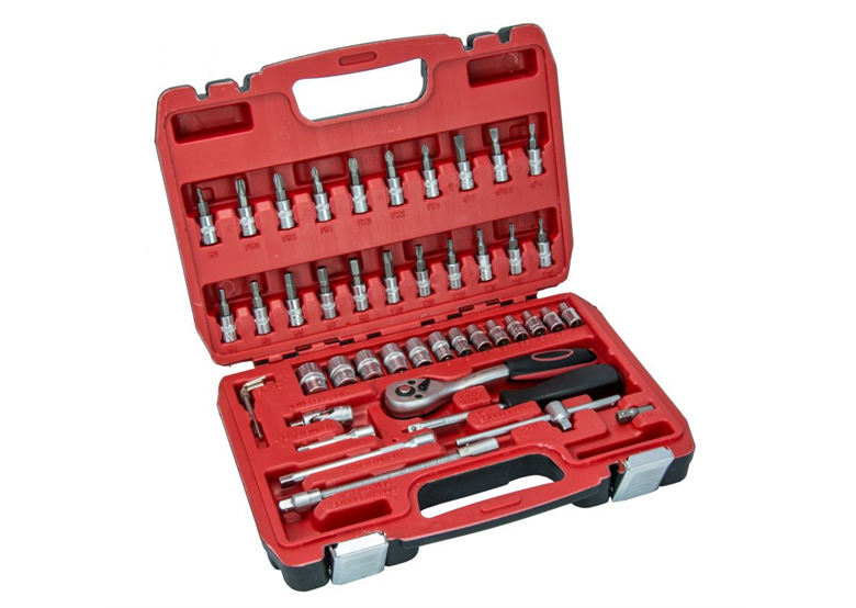 Klucze nasad.CrV 46szt. 13x1/4" Hillen&Mohr Tools 17K046