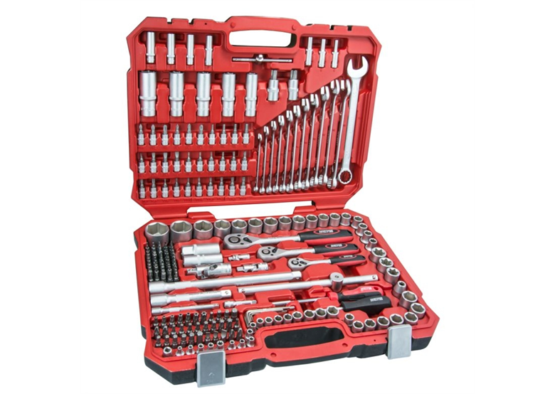 Klucze nasadowe 1/2", 1/4", 3/8" (216szt.) Hillen&Mohr Tools 17K216