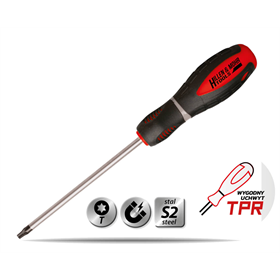 Wkrętak Torx T8x80mm, stal S2, uchwyt 3-materiałowy Hillen&Mohr Tools 17W031