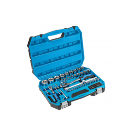 Klucze nasadowe 1/4″ i 1/2″, zestaw 89 elementów Högert HT1R424