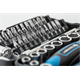 Klucze nasadowe 1/4”, zestaw 38 elementów Högert HT1R462