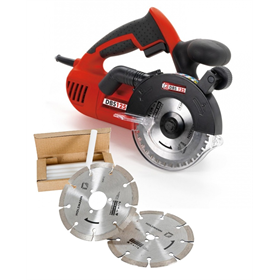 Ręczna pilarka tarczowa z podwójną tarczą Holzmann DBS 125