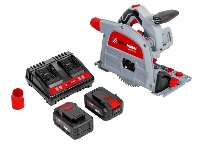 Pilarko-zagłębiarka akumulatorowa Holzmann TAS165AKKU 40V(2x20V) 2x4.0Ah