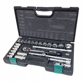 Klucze nasadowe 1/2", zestaw 25 elementów Honiton H4025