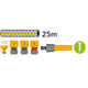 Bęben z wężem 1/2" 25m i zraszaczem Hozelock 2431R