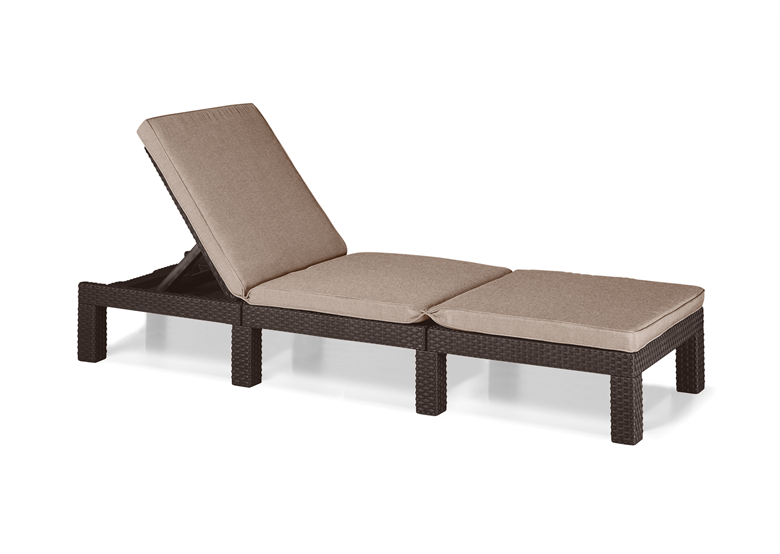 Leżak ogrodowy Keter Daytona Deluxe Oat 258814