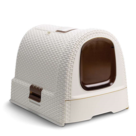 Kuweta dla kota, kremowy/brązowy Keter Pet life