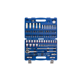 Klucze nasadowe 1/4", 1/2" 6-kątne, zestaw 96 elementów King Tony 7596MR