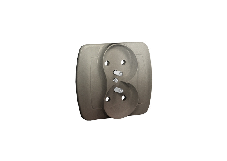 Gniazdo podwójne Kontakt-Simon Simon Akord