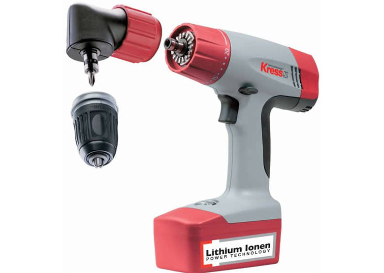 Wiertarko-wkrętarka akumulatorowa Kress 144 LIOS Set