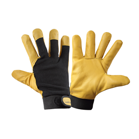 Rękawice ocieplane brązowo-czarne l251209p,, 9 Lahti Pro L251209K