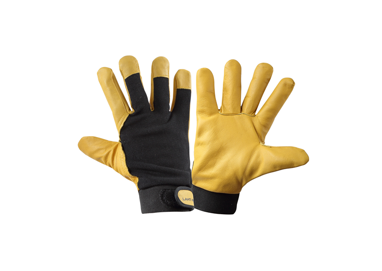 Rękawice ocieplane brązowo-czarne l251210p,, 10 Lahti Pro L251210K