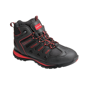 Buty skóra/oxford szaro-czerwone, sb sra, 43 Lahti Pro L3010743