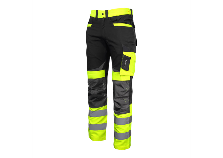 Spodnie ostrzegawcze czarno-żółte 2XL Lahti Pro L4051105